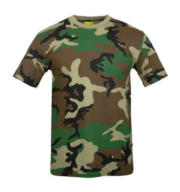 Camo T-Shirt – Military-Inspired Streetwear green