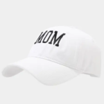 Custom Embroidered Logo Caps – Unisex Fit, White