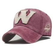 Classic Dad Hats – Low Profile, Adjustable Strapback, Pink - Image 2