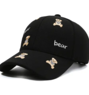 Classic Dad Hats – Low Profile, Adjustable Strapback, Black - Image 3